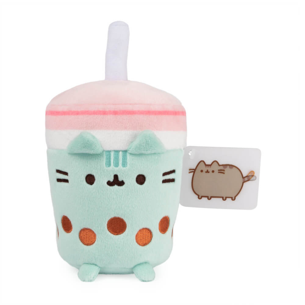 Pusheen Sips Boba Tea Plush 19cm