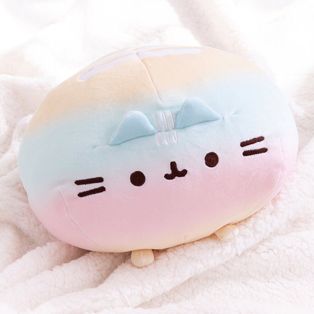 Gund Pusheen Squisheen Round Super Soft Plush 28cm Rainbow