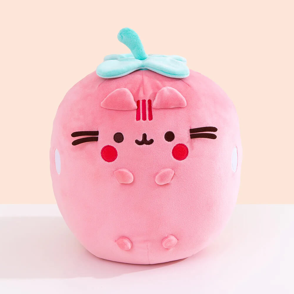 Pusheen Fruits: Strawberry Squisheen Scented Plush 28cm