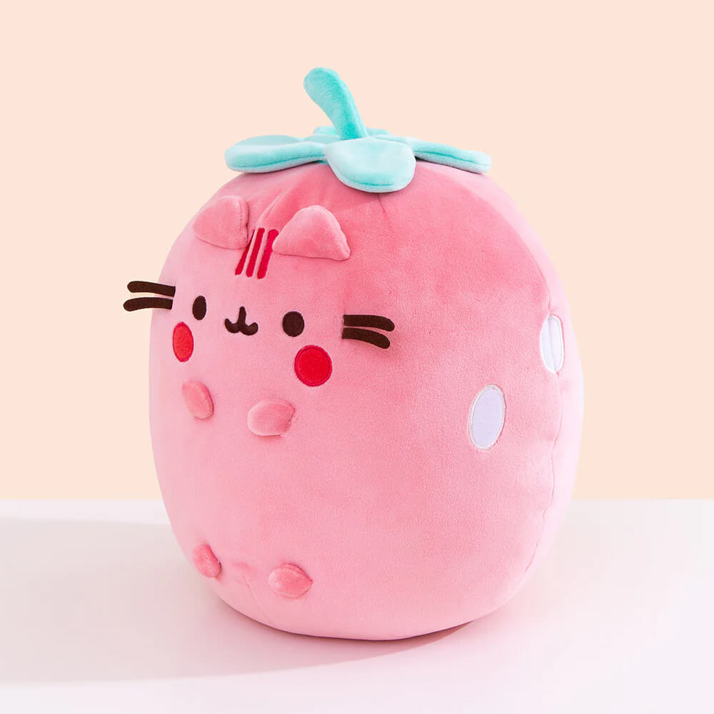 Pusheen Fruits: Strawberry Squisheen Scented Plush 28cm