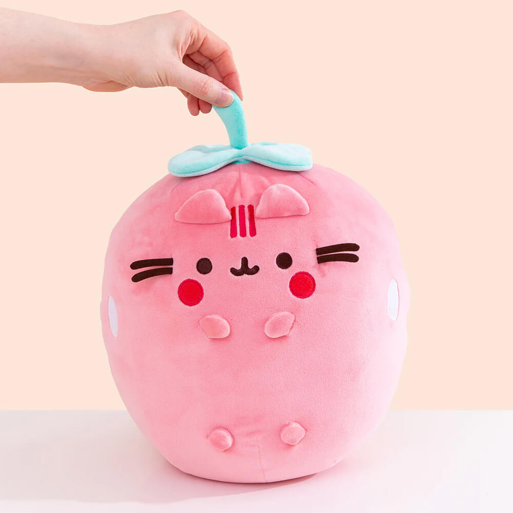 Pusheen Fruits: Strawberry Squisheen Scented Plush 28cm