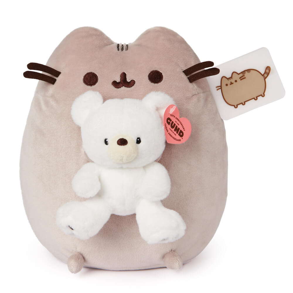 Pusheen x Gund 125 Year Anniversary Kai Bear Collab 24cm Plush