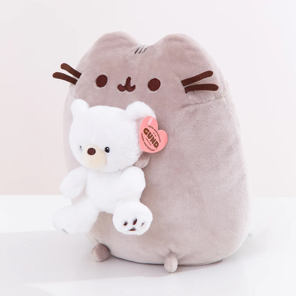 Pusheen x Gund 125 Year Anniversary Kai Bear Collab 24cm Plush