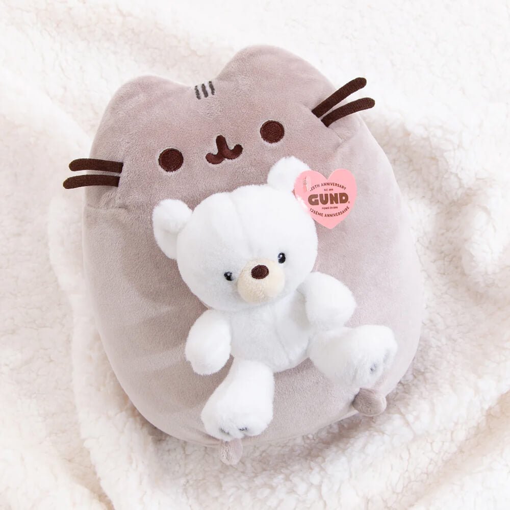 Pusheen x Gund 125 Year Anniversary Kai Bear Collab 24cm Plush