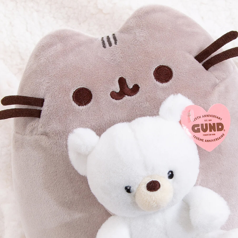 Pusheen x Gund 125 Year Anniversary Kai Bear Collab 24cm Plush