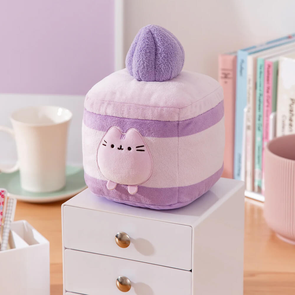 Gund Pusheen Lavender Cake Squisheen Plush 20cm