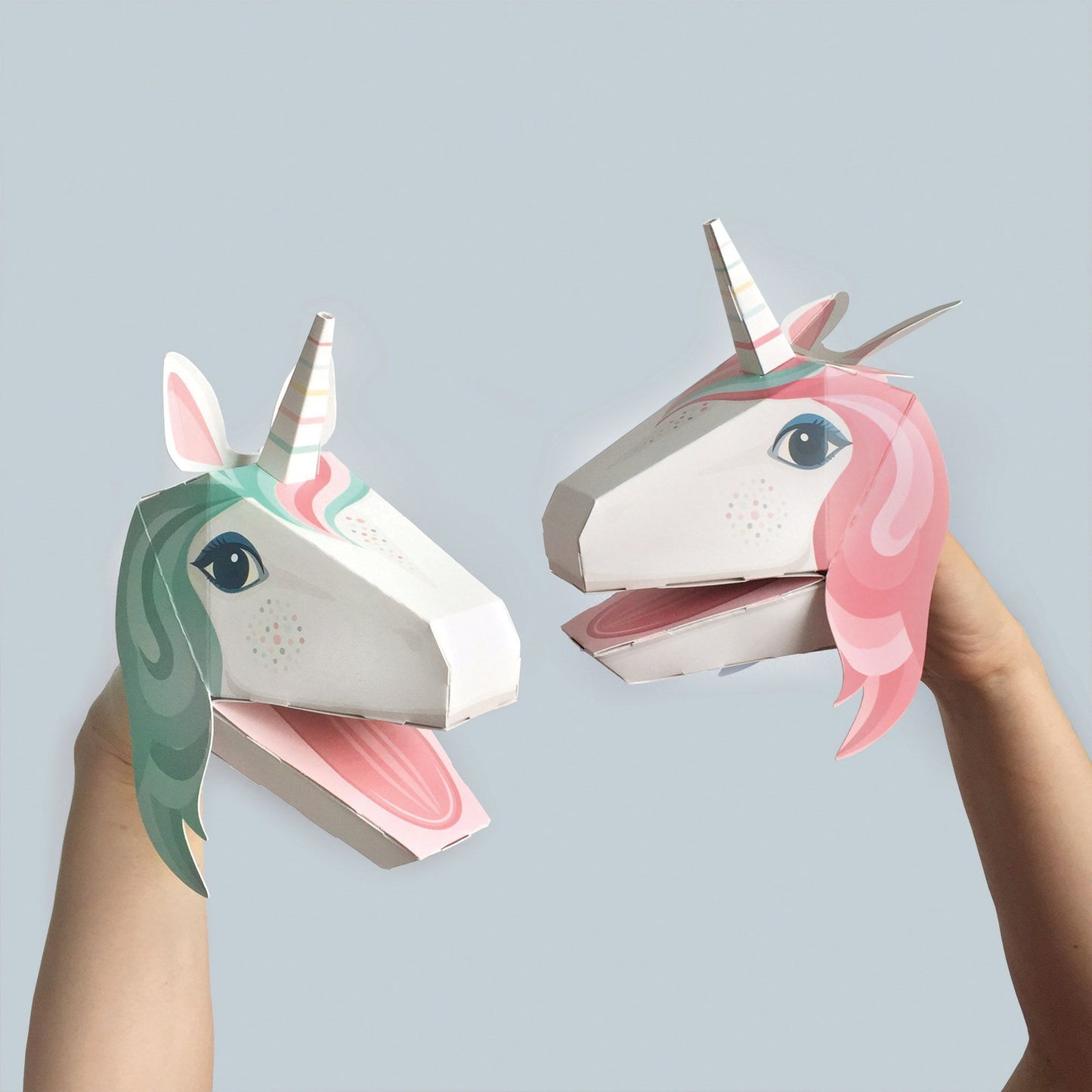 Clockwork Soldier - Unicorn Puppets - DIY Craft for Kids