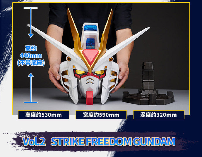 Bandai BN Head Collection Vol.2 - Strike Freedom Gundam