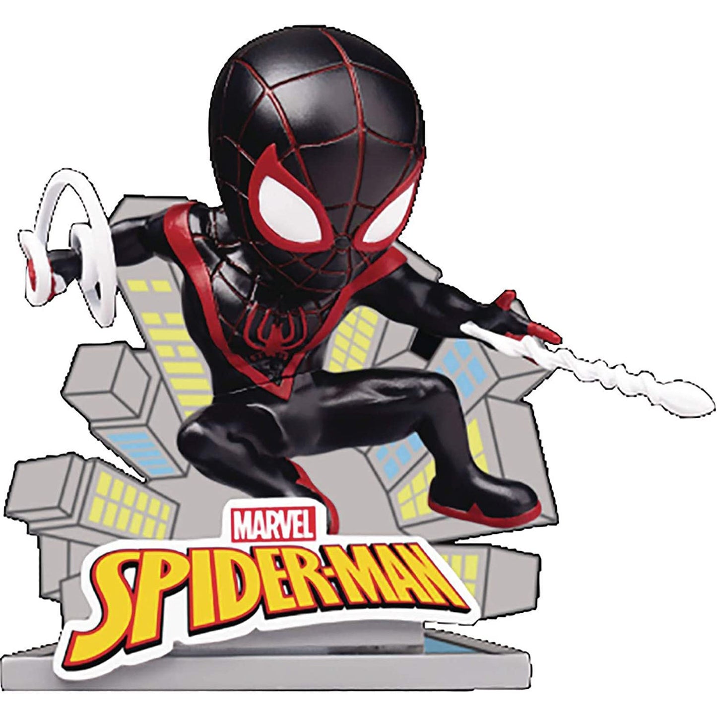 Beast Kingdom Mini Egg Attack Figure Spider-Man Miles Morales 8cm MEA-013