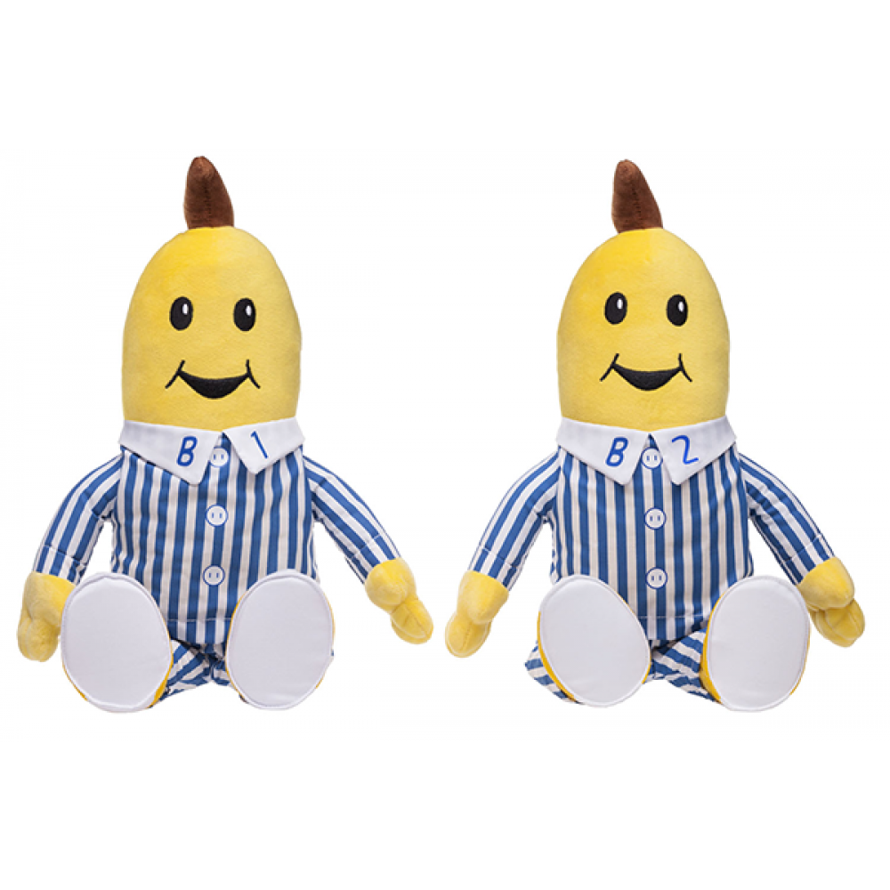 Bananas in Pyjamas Large Classic Soft Toy Plush 45cm Set of 2