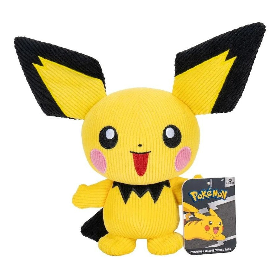 Pokemon Select Corduroy Plush 8" 20cm - Pichu