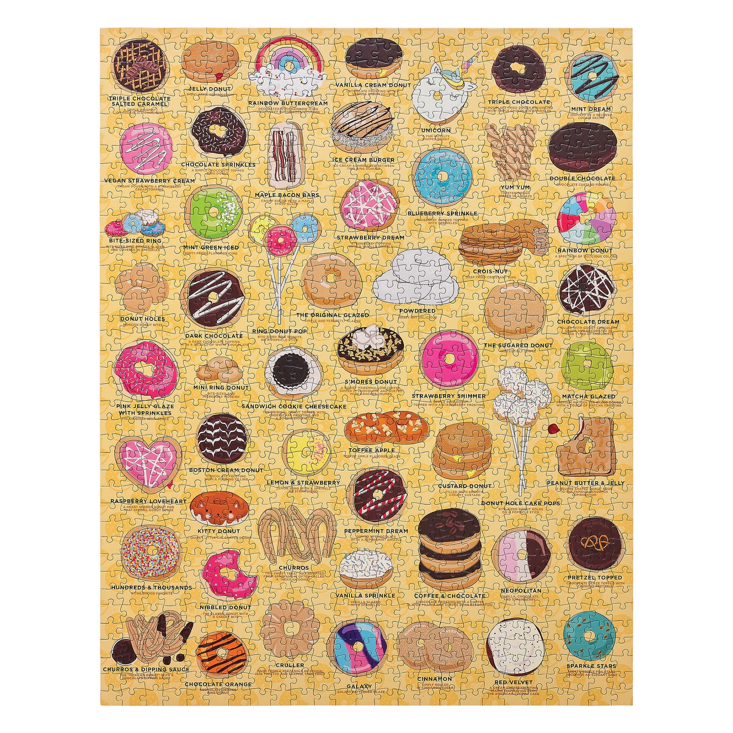 Ridley's Donut Lover's 1000 Piece Jigsaw Puzzle 70x55cm
