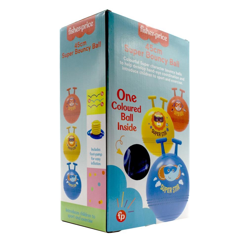 Fisher Price 45cm Super Bouncy Ball - Assorted Style