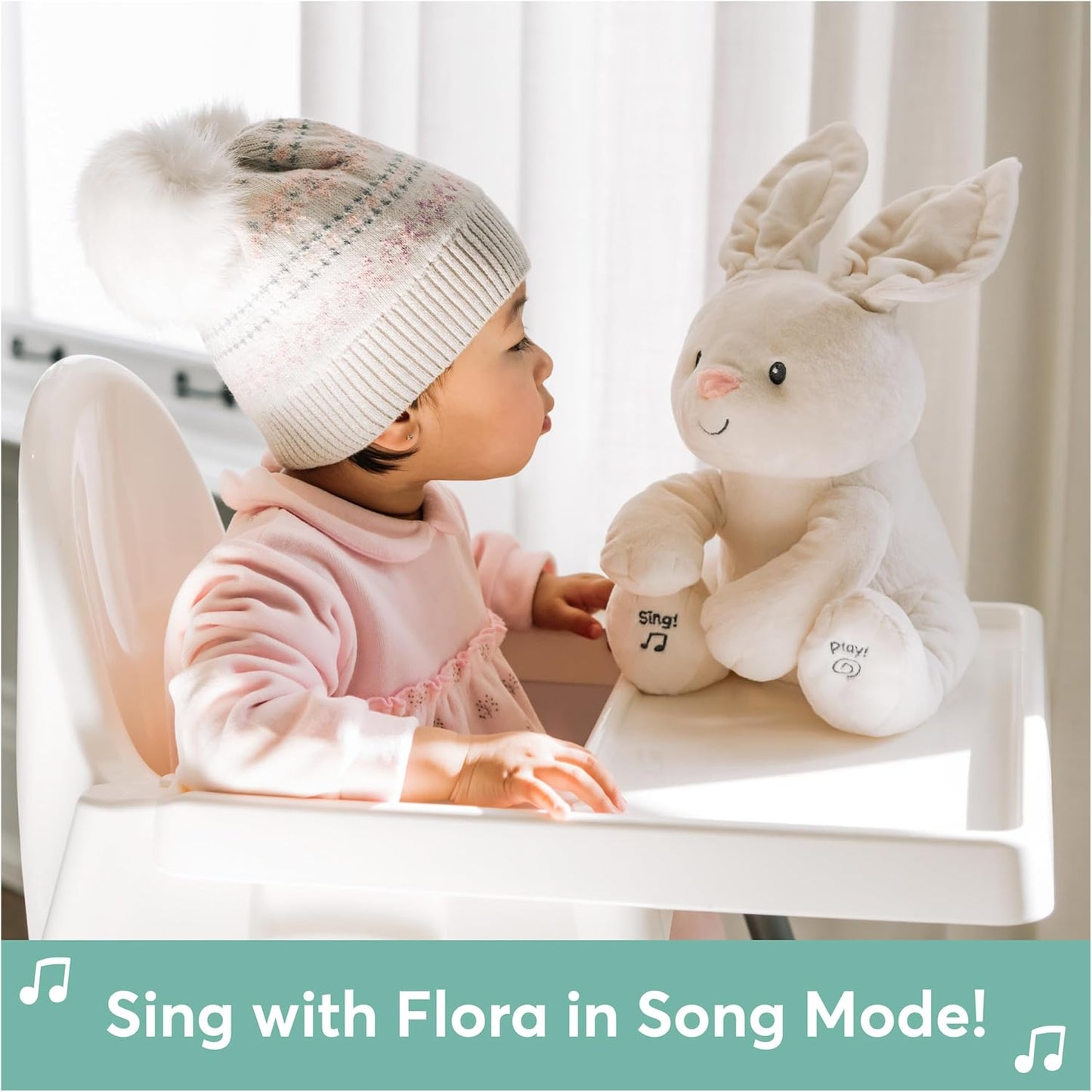 GUND Animated Flora the Bunny 30cm Plush