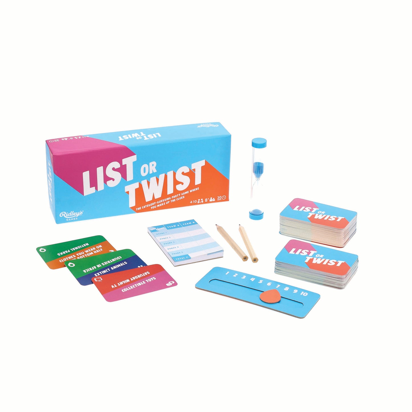 Ridley's List or Twist Game - What Am I?
