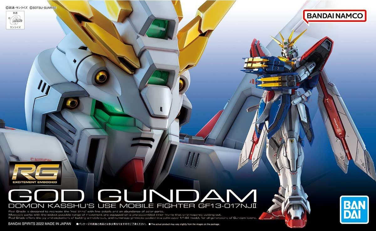 Bandai RG Gundam 1/144 God Gundam Model Kit