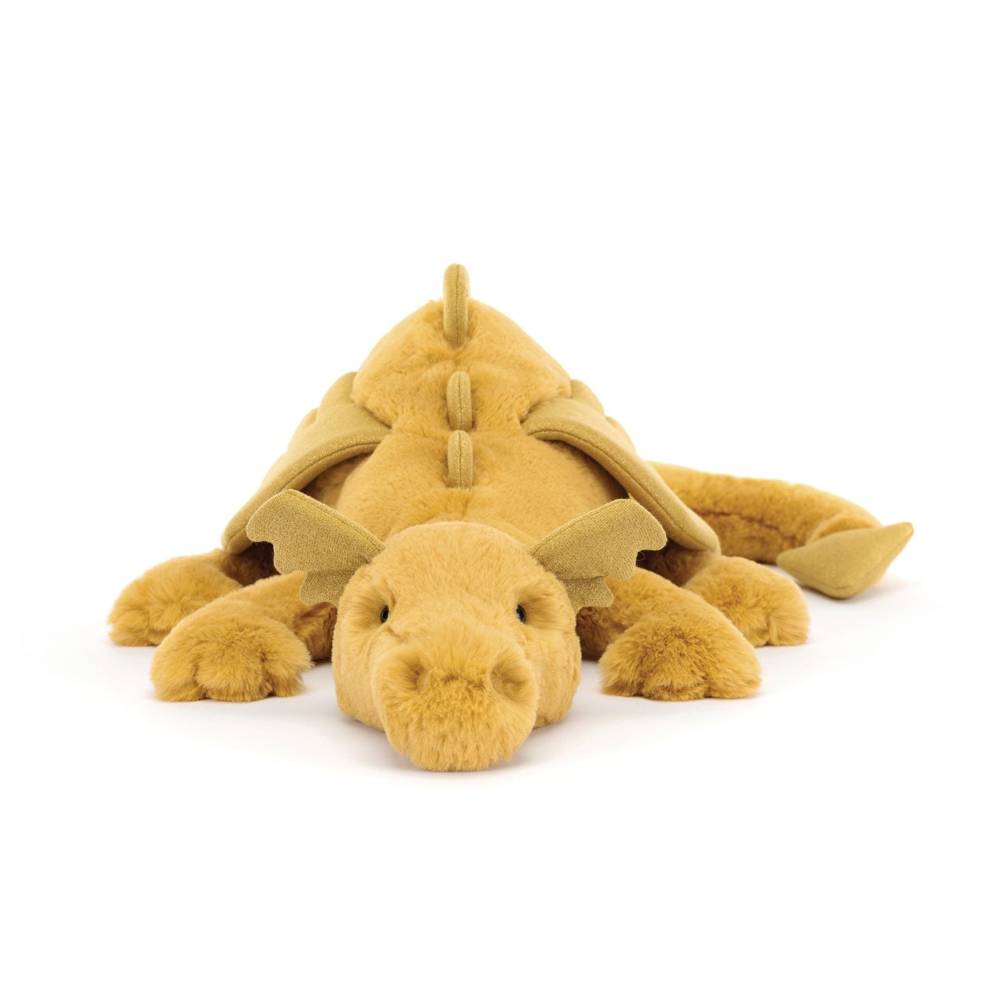 Jellycat Golden Dragon Huge Gold & Glitter Plush 99cm Long