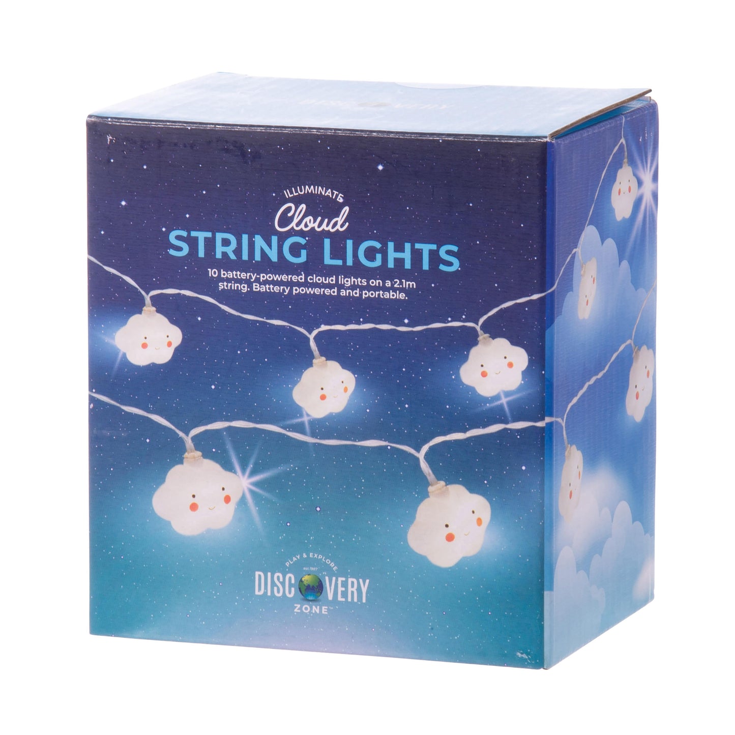 Discovery Zone ILLUMINATE Clouds String Lights 210cm