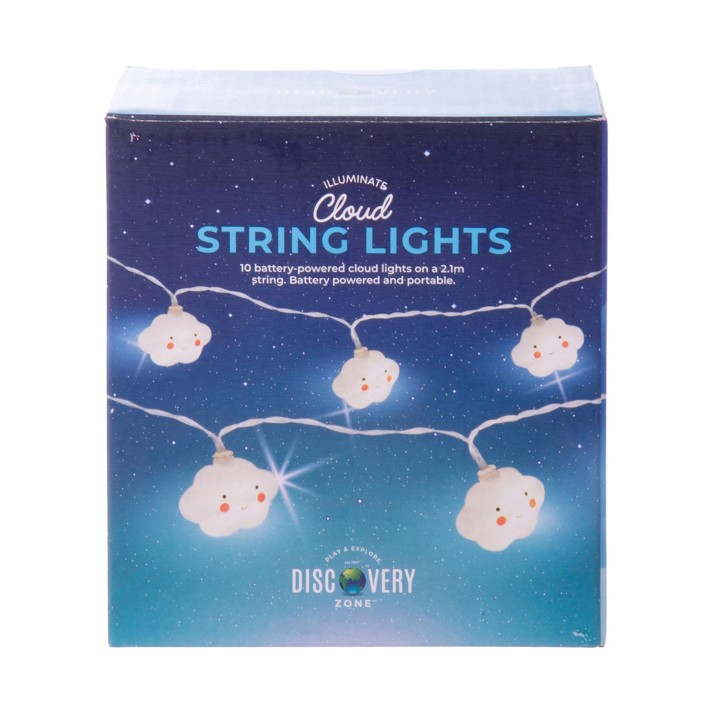 Discovery Zone ILLUMINATE Clouds String Lights 210cm