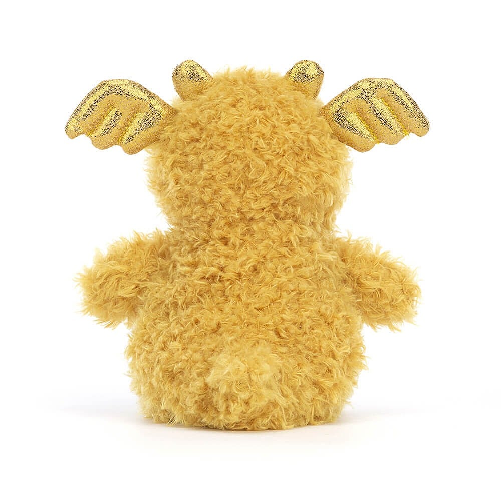 Jellycat Little Dragon Gold 18cm Plush