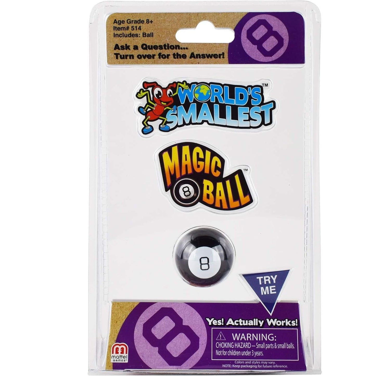 World's Smallest - Magic 8 Ball