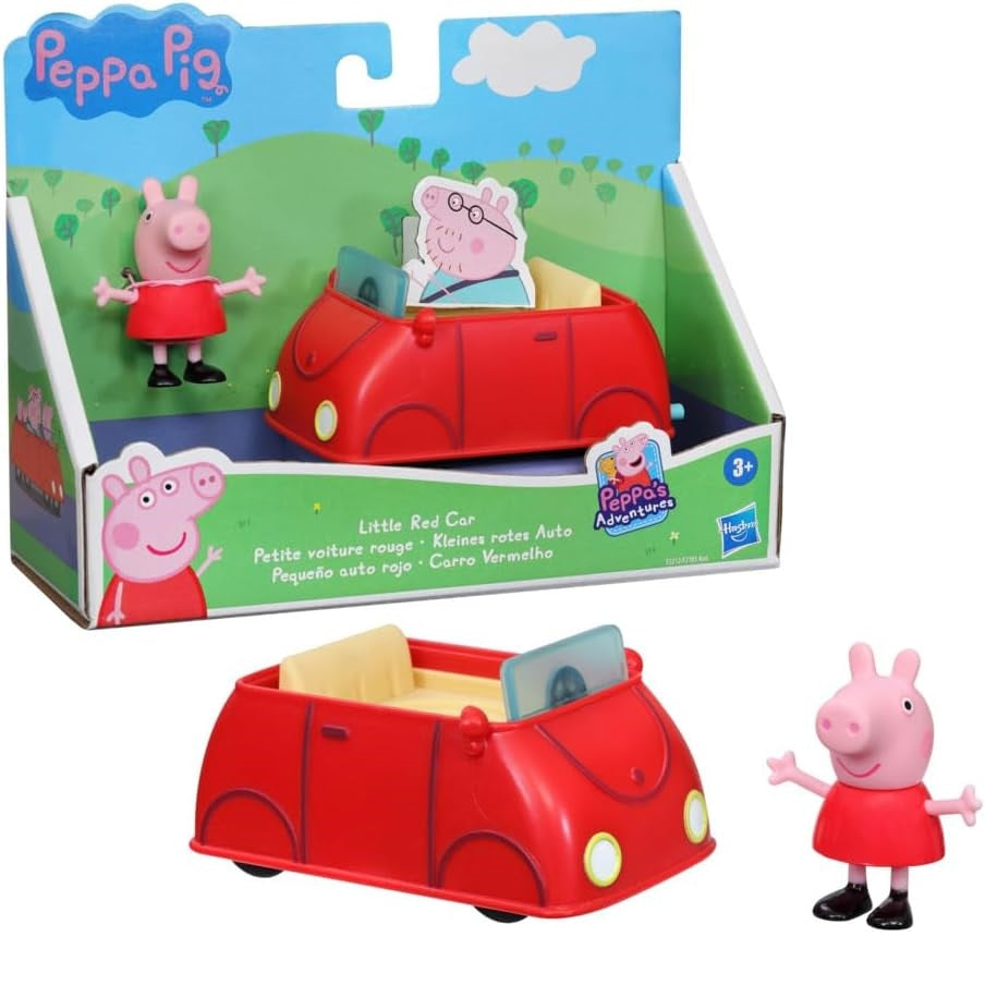 Peppa Pig Little Red Car - Vehicle and Figure