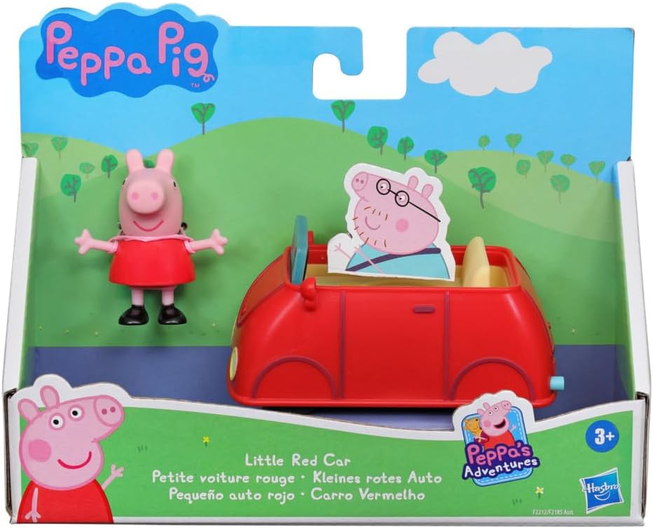 Peppa Pig Little Red Car - Vehicle and Figure