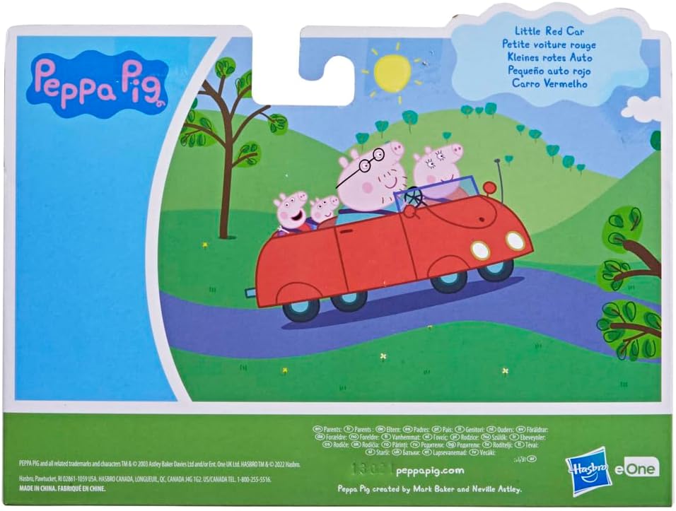 Peppa Pig Little Red Car - Vehicle and Figure