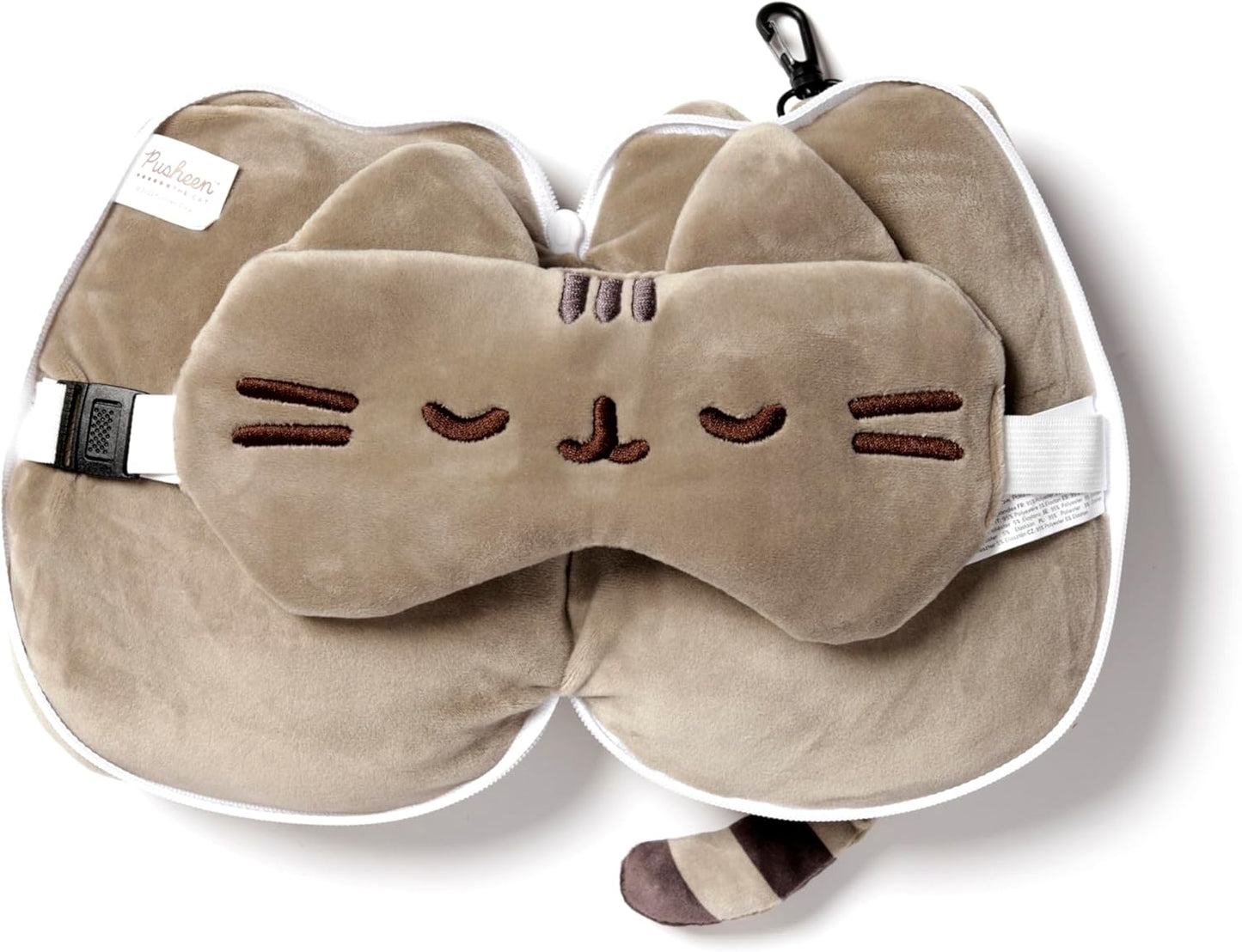 Pusheen Travel Pillow & Eye Mask Set