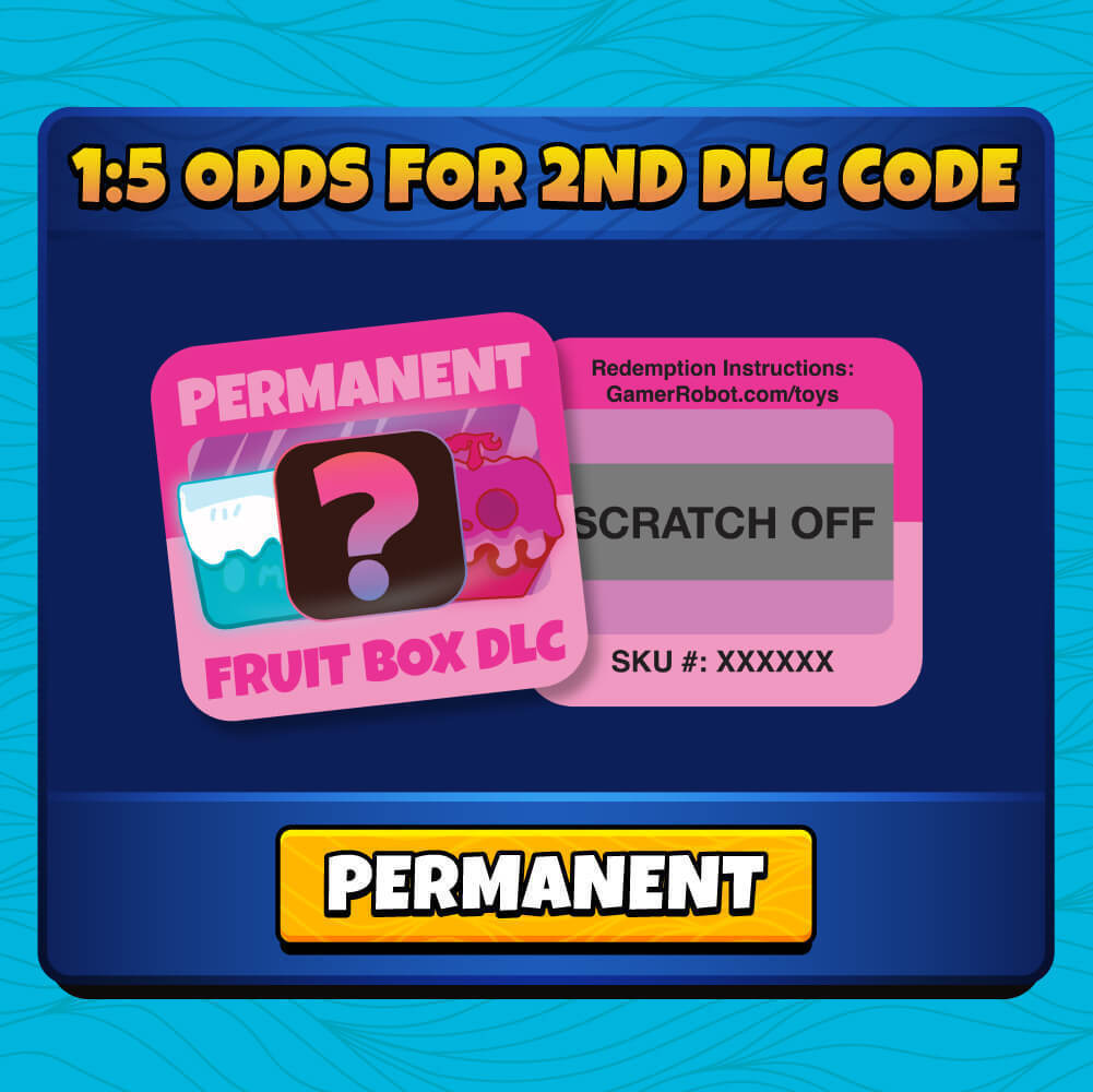 Blox Fruits 4cm Mini Figure 2-Pack with DLC Code - Assorted