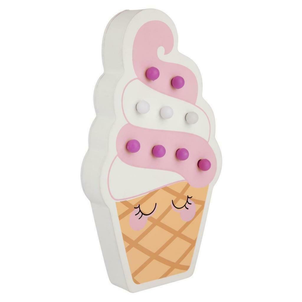 Sunnylife Kids Marquee LED Decor Light - Soft Serve Ice Cream Cone