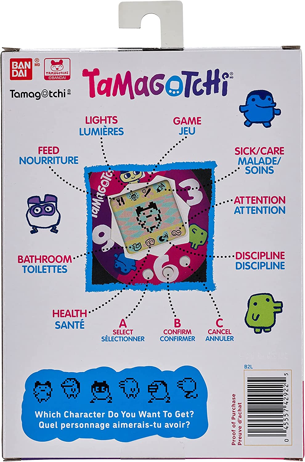 Genuine Bandai Tamagotchi Gen 1 - Ice Cream