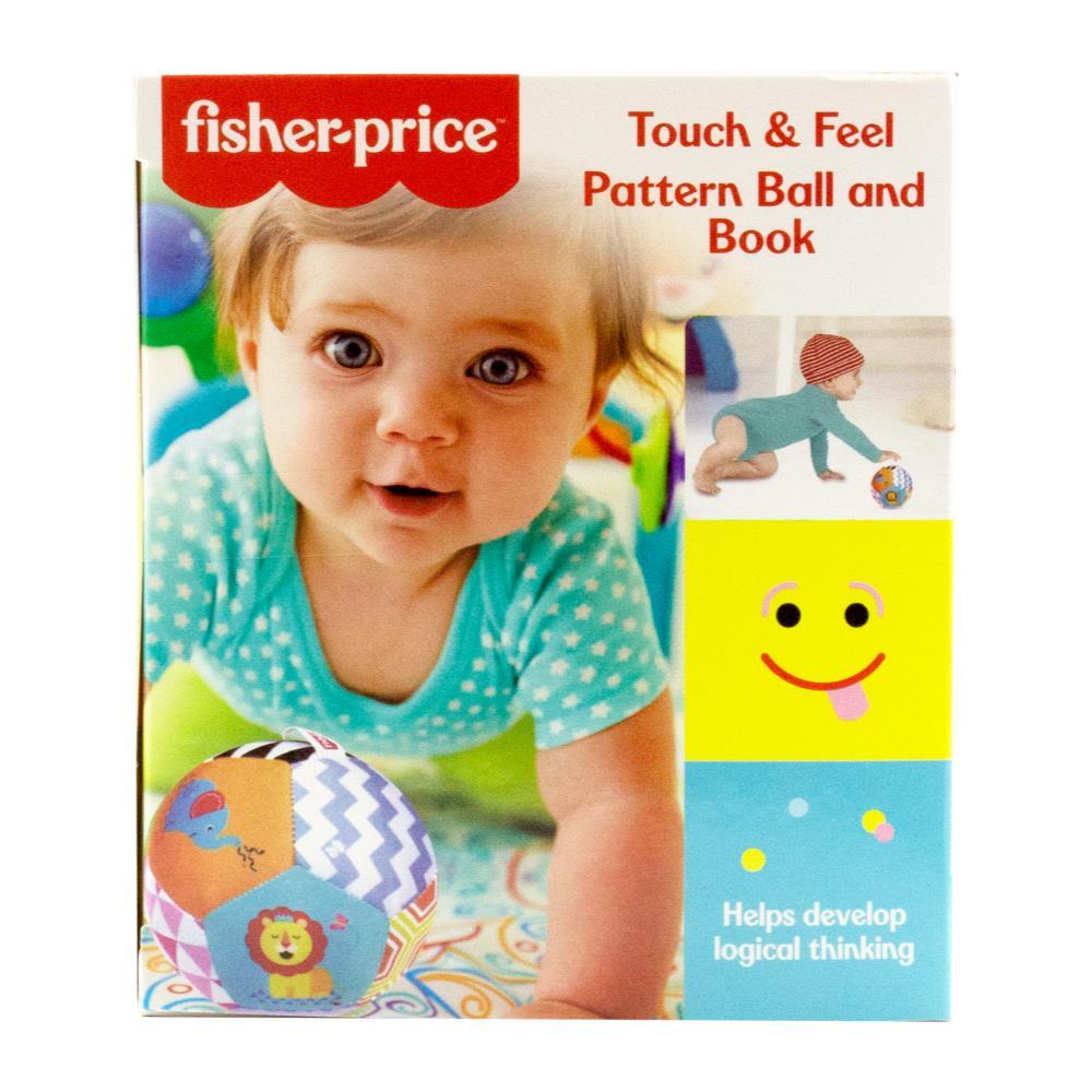 Fisher Price Touch & Feel Pattern Ball and Book