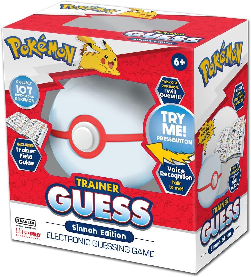 Pokemon Trainer Electronic Guessing Game - Sinnoh Edition