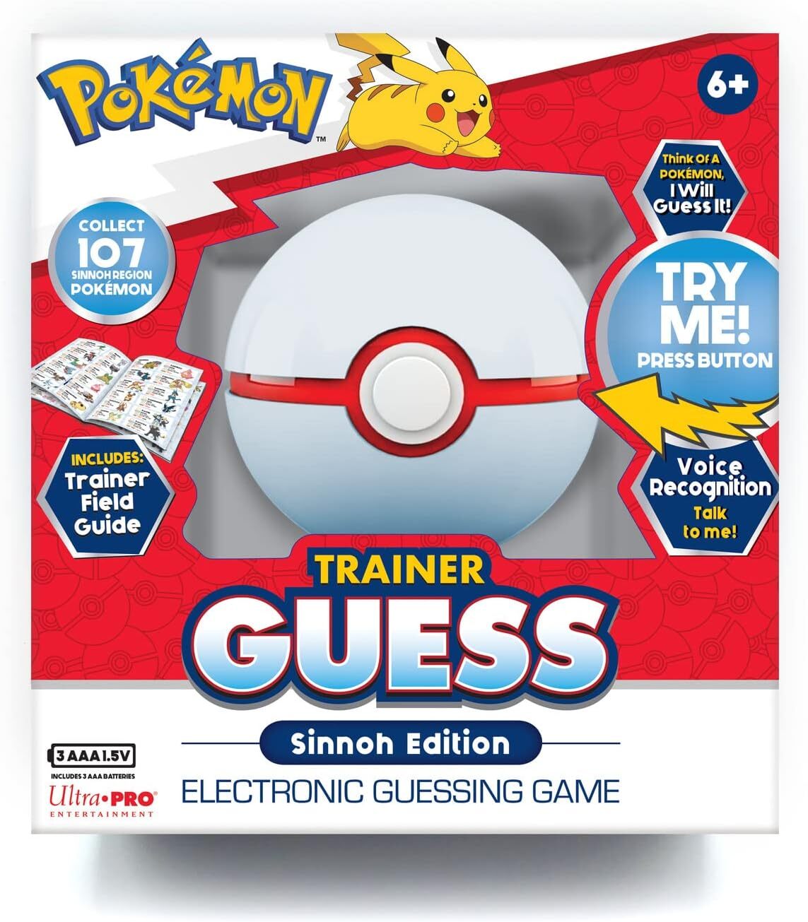 Pokemon Trainer Electronic Guessing Game - Sinnoh Edition