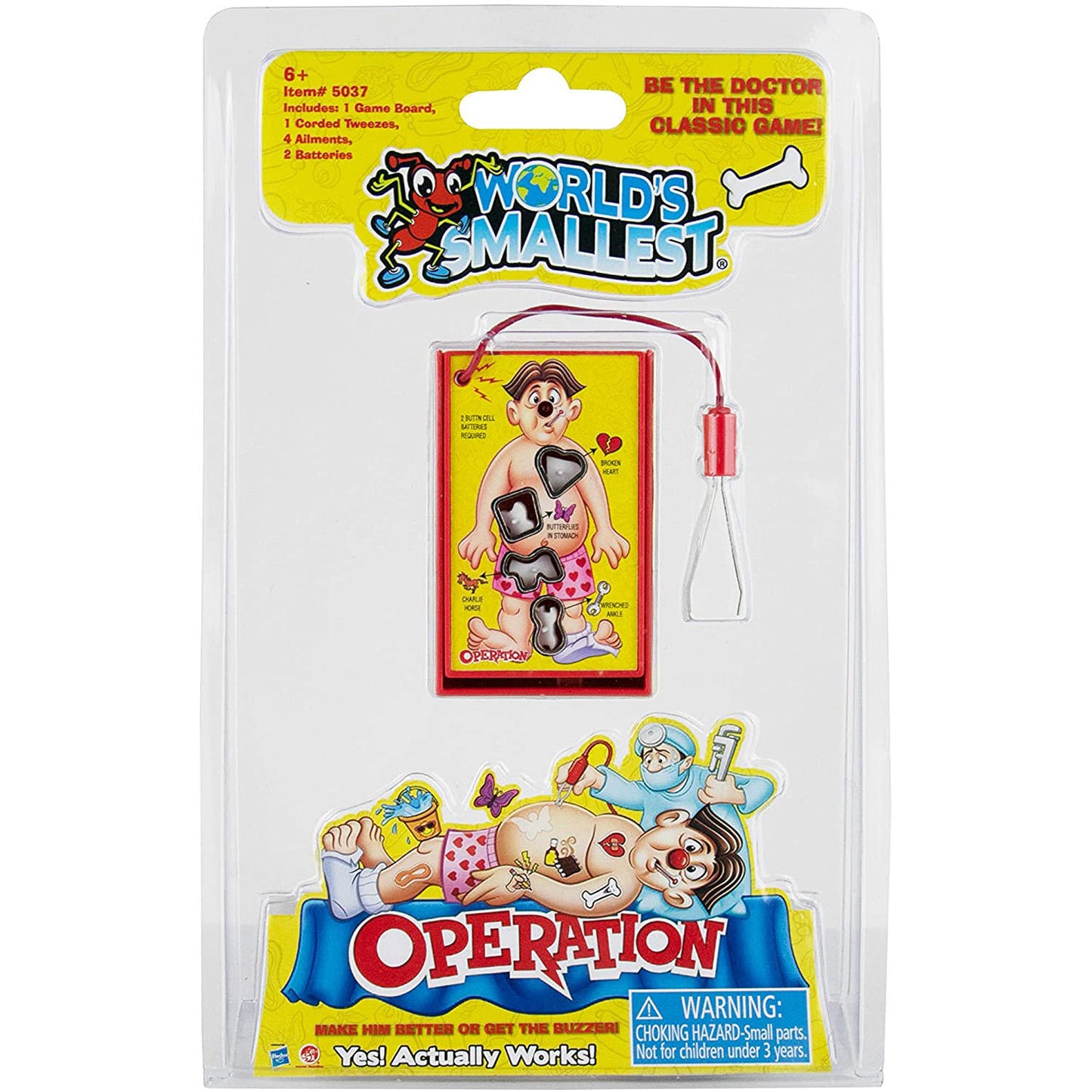 World's Smallest - Operation Board Game