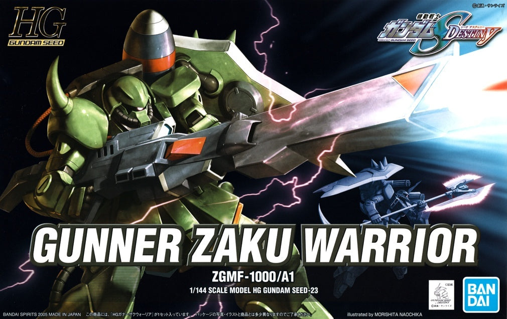 Bandai Gundam HG 1/144 Gunner Zaku Warrior Model Kit