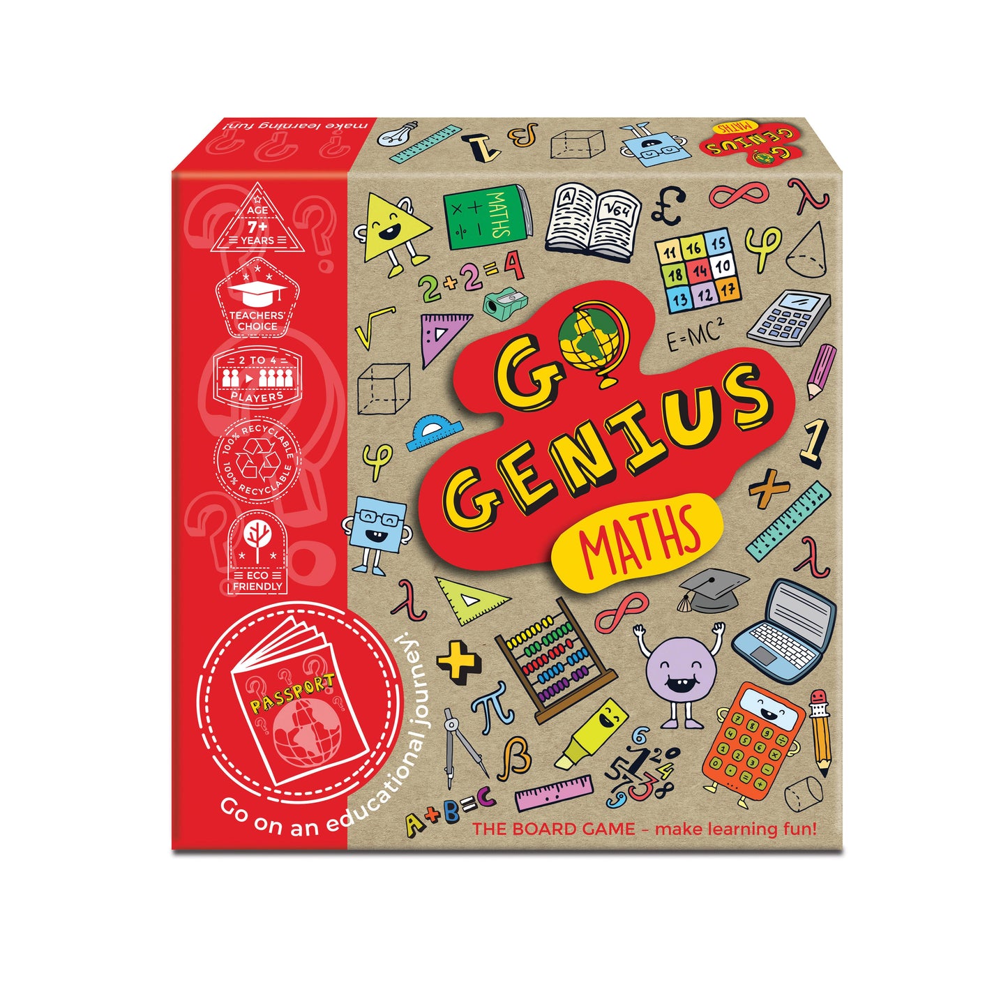 Go Genius Maths - The Board Game - Winner GOTY