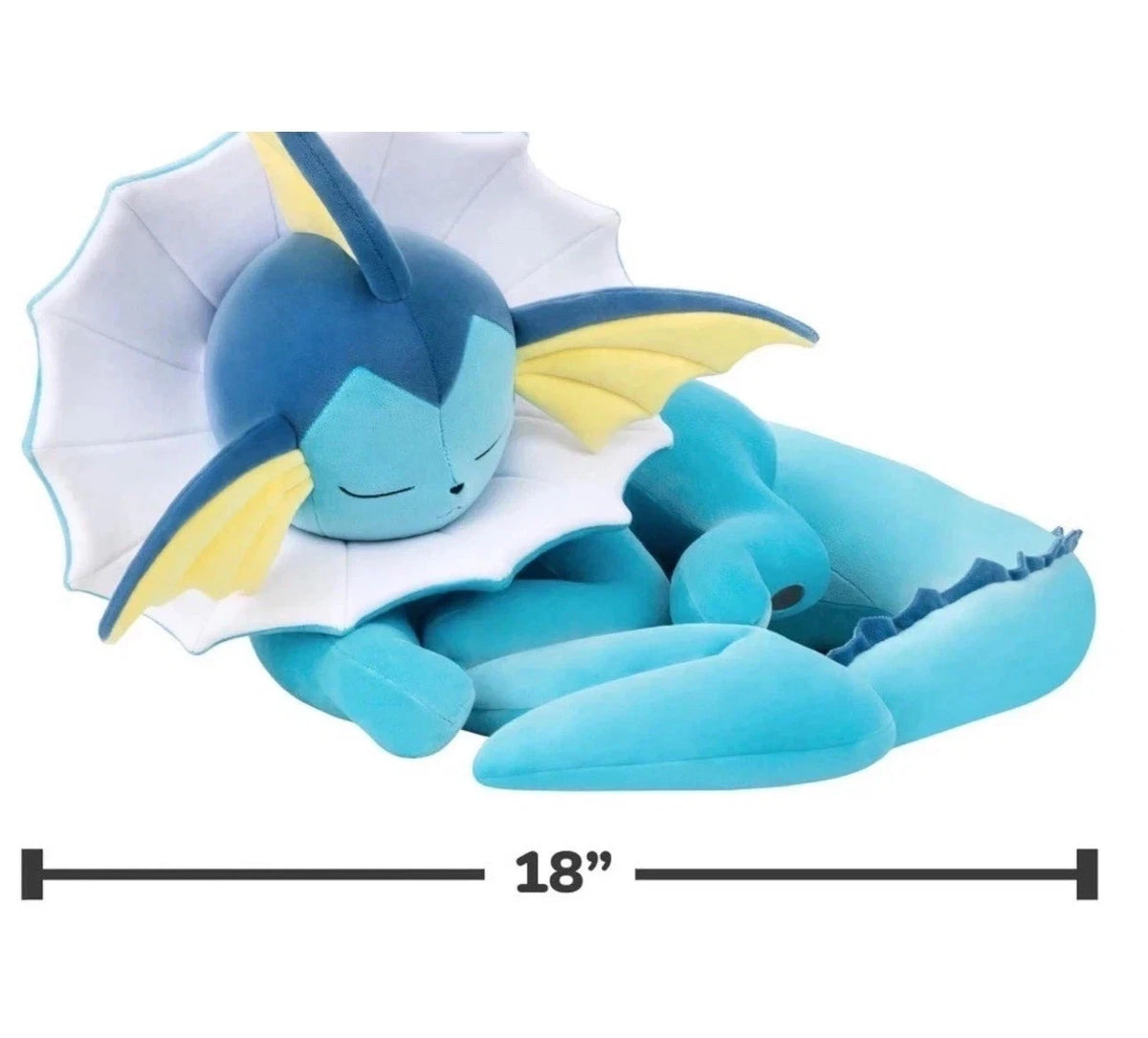 Pokemon Sleeping Plush 18" 46cm - Vaporean