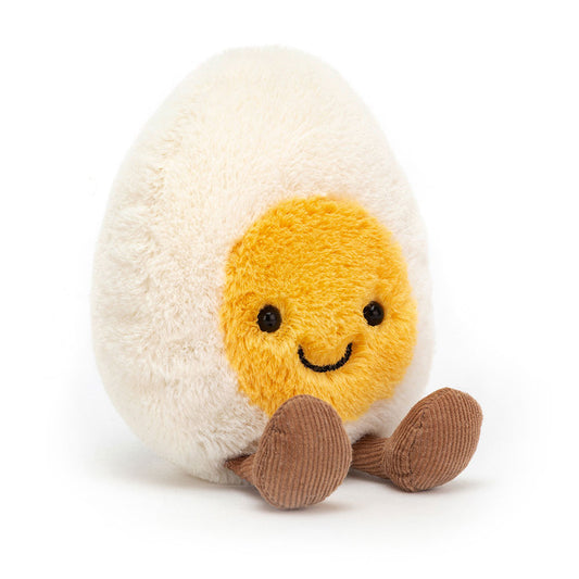 Jellycat Amuseable Happy Boiled Egg Plush 14cm