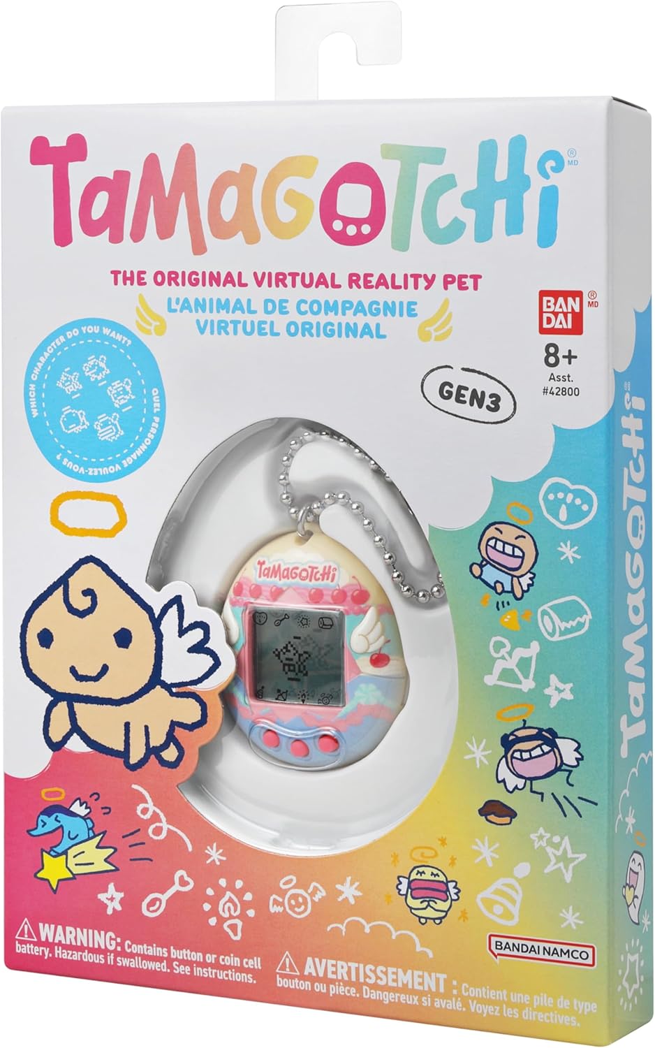 Genuine Bandai Tamagotchi Gen 3 - Angel Cake
