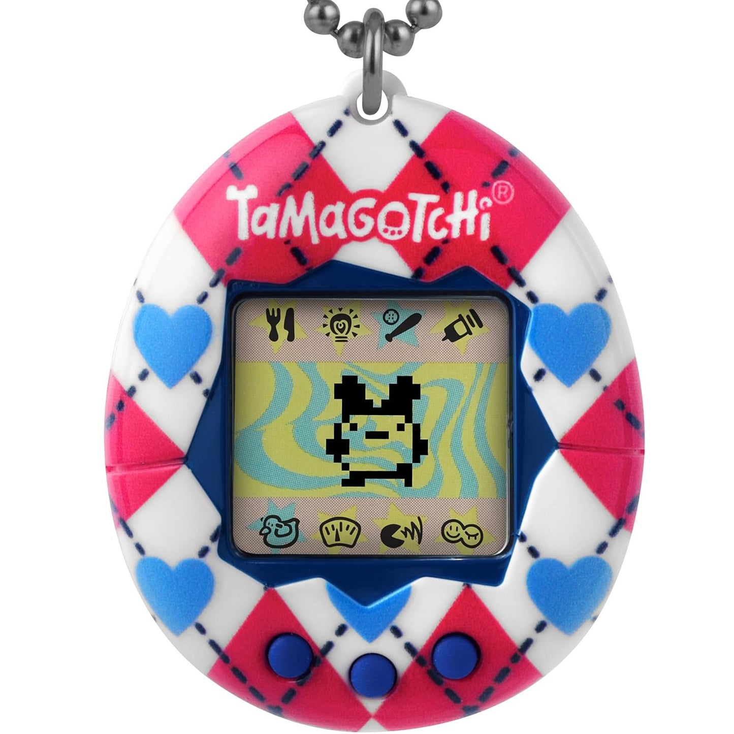 Genuine Bandai Tamagotchi Gen 2 - Argyle Heart