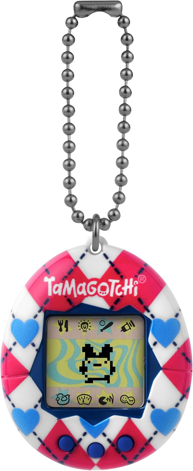 Genuine Bandai Tamagotchi Gen 2 - Argyle Heart