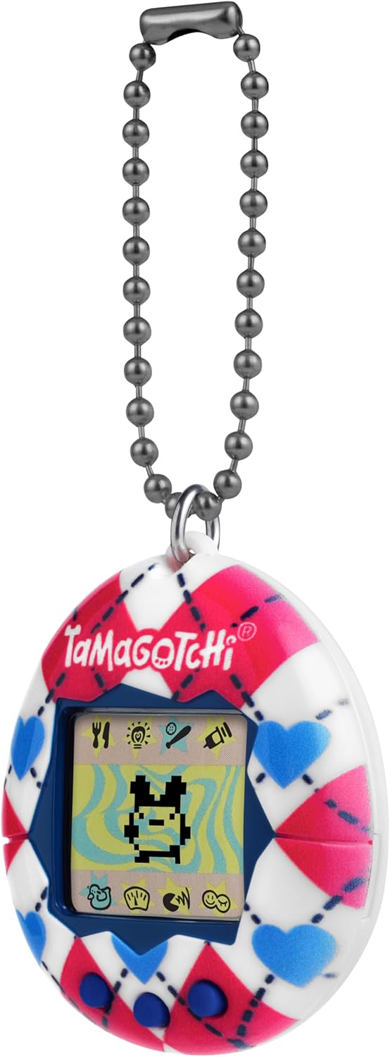 Genuine Bandai Tamagotchi Gen 2 - Argyle Heart