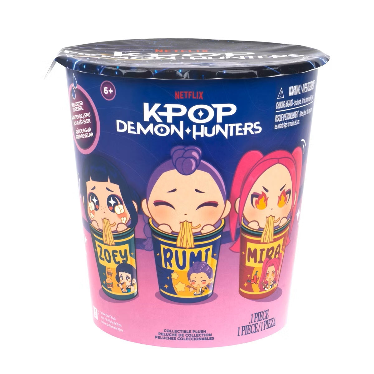 KPop Demon Hunter 3" Blind Mini Ramyeon Cup Assorted