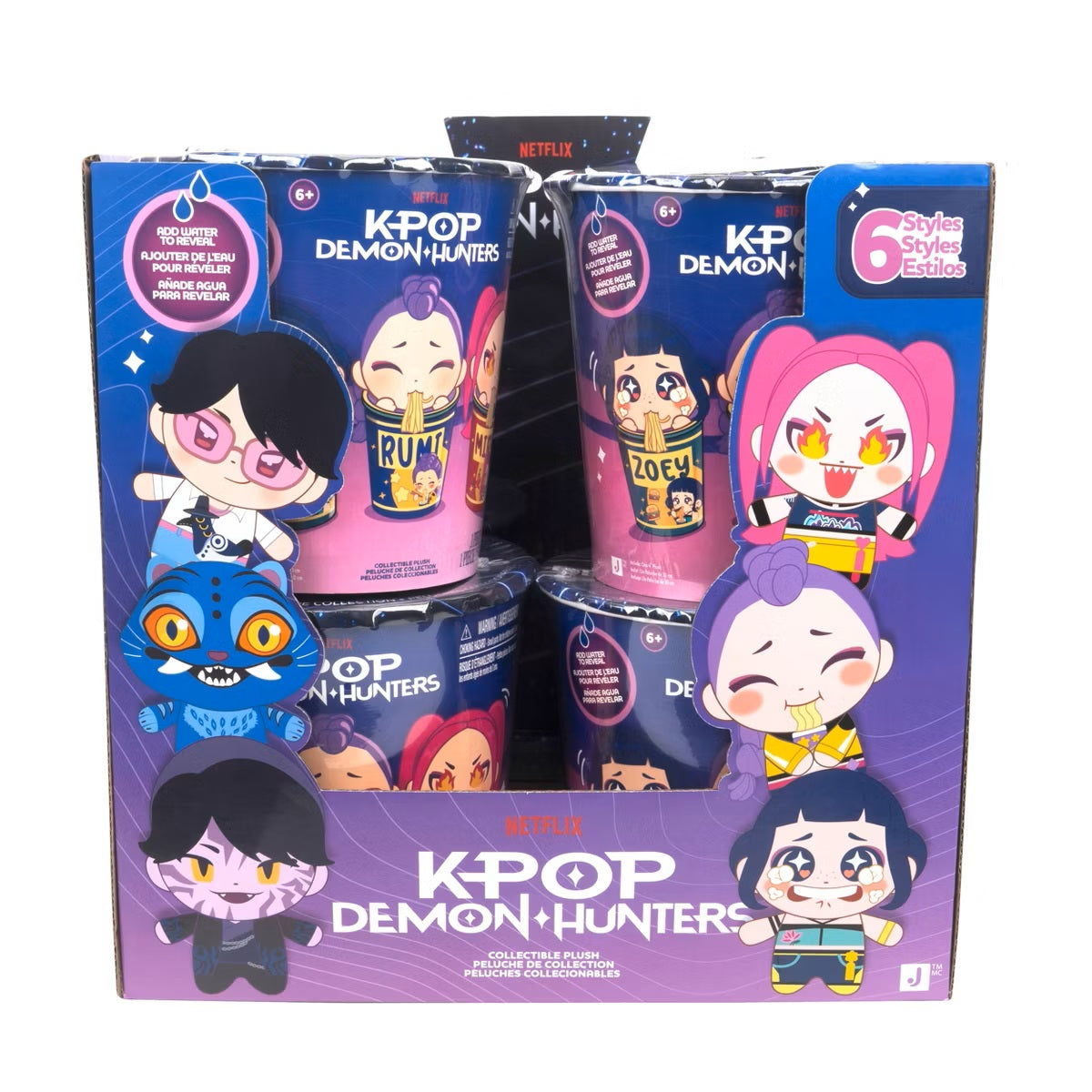 KPop Demon Hunter 3" Blind Mini Ramyeon Cup Assorted