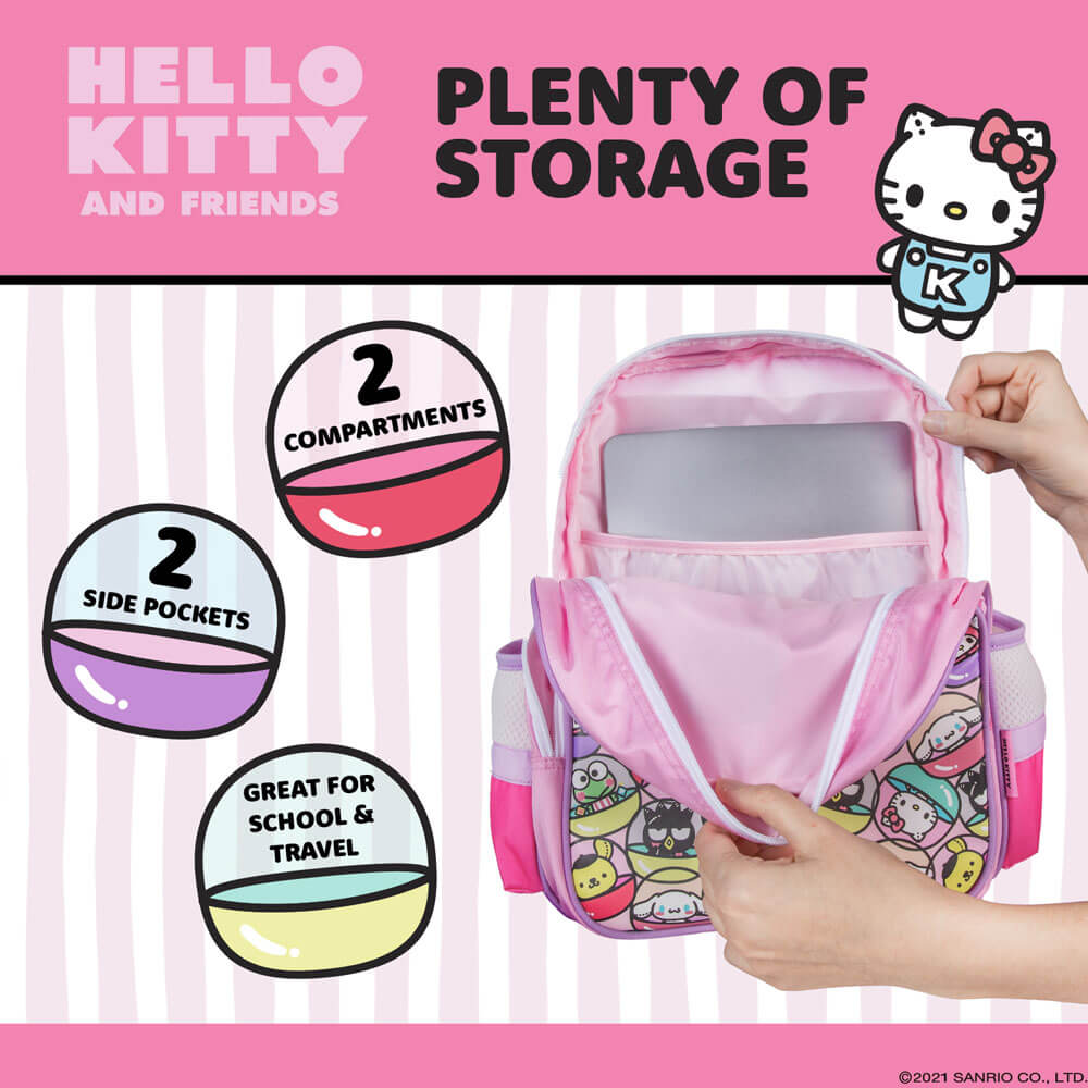 Licensed Hello Kitty and Friends School Backpack