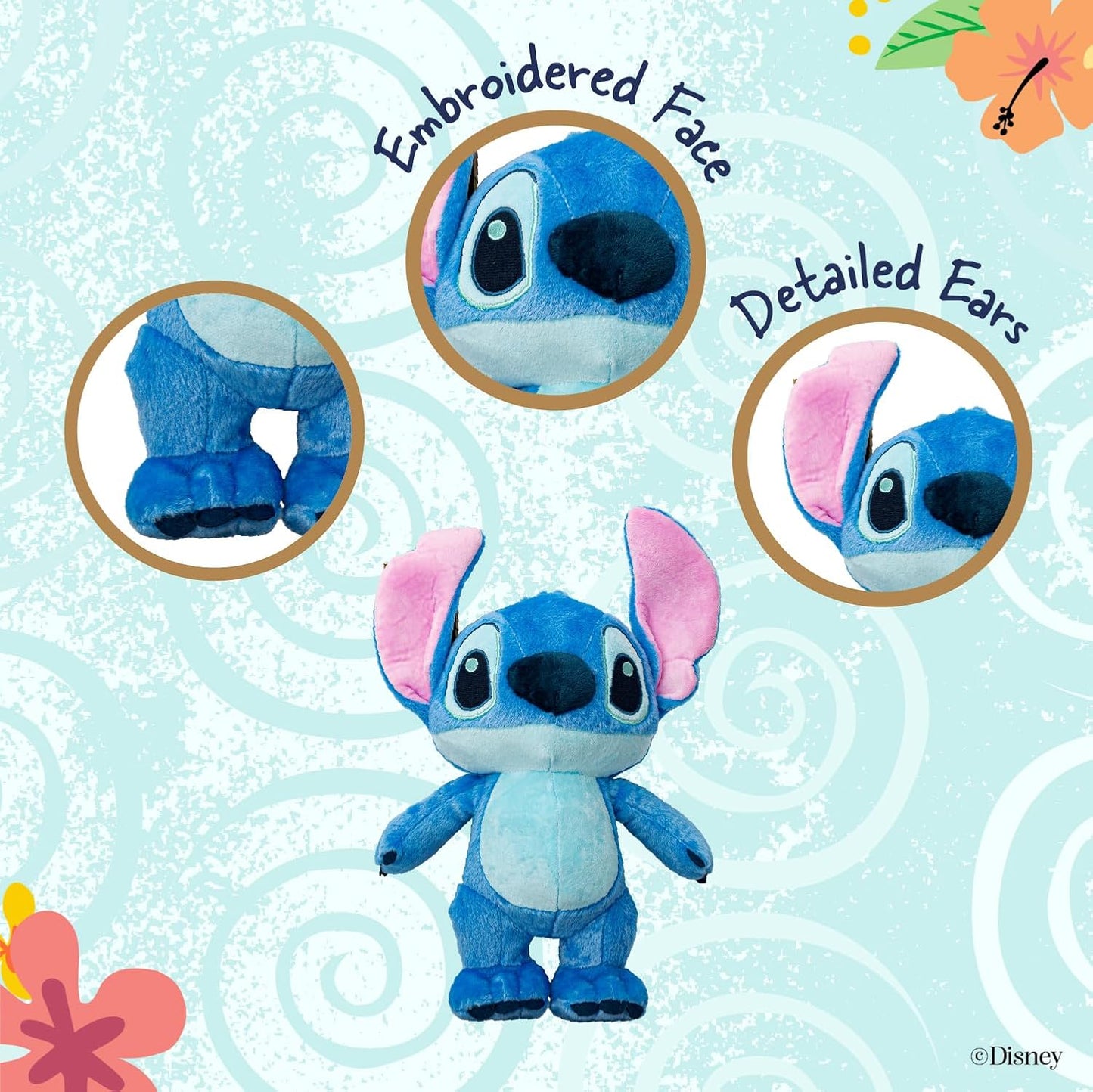 Disney Baby Stitch Standing Plush 38cm