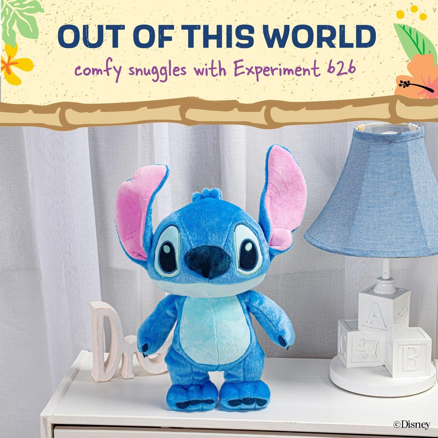 Disney Baby Stitch Standing Plush 38cm
