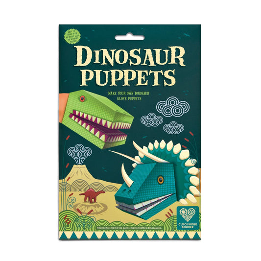 Clockwork Soldier - Dinosaur Puppets - DIY Kids Craft